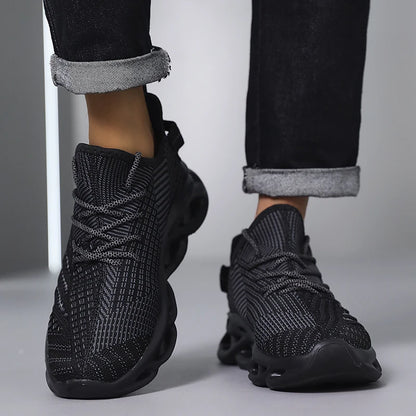 New Running Sneakers Newest Breathable Comfort For Women Low Top Large Size Men's Sports Increase Shoes Mesh Jogging Casual