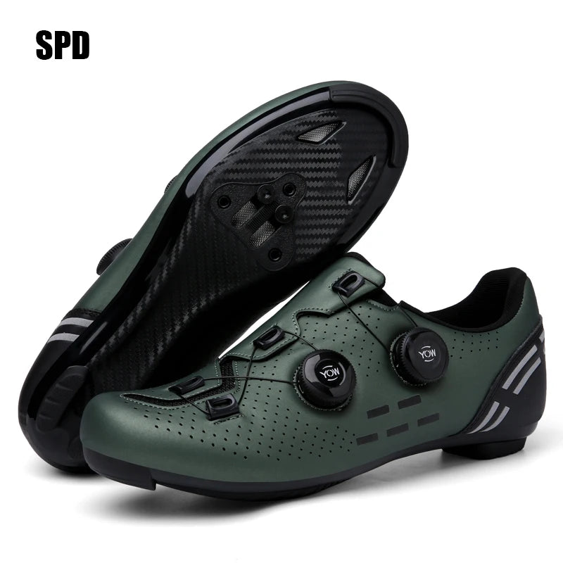 Cycling Shoes Men's Professional MTB And SPD Cycling Shoes Mountain Racing Shoes Women's Mountain Racing Spd Road Cycling Shoes