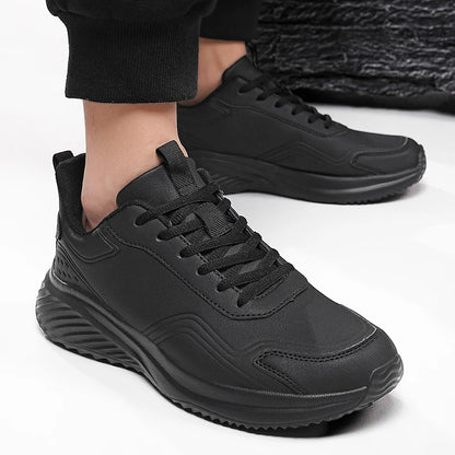 Autumn and Winter Men's Waterproof Sneakers Soft and Cushion Sport Shoes For Walking Plus Size 39-48 Casual Shoes For Men