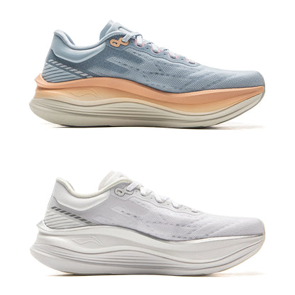 Li-Ning Women's YUEYING 5 PRO Optimized Cushion Running Shoes with Wide Toe Box SUPER BOOM Reflective LiNing Sneakers ARHV014