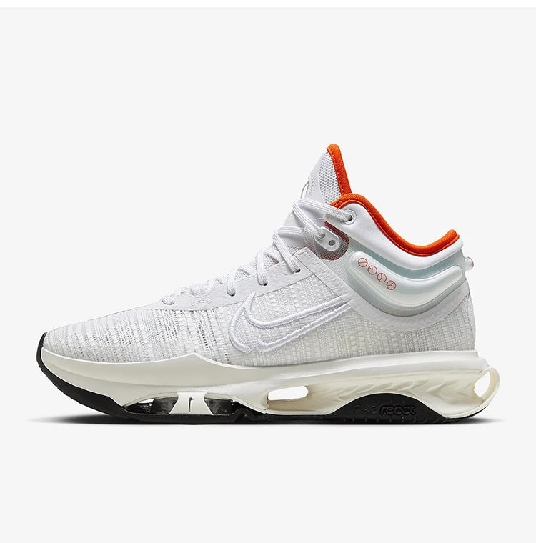 Nike äkta nya dämpande och andningsbara mid-top basketskor för herr DJ9432-500