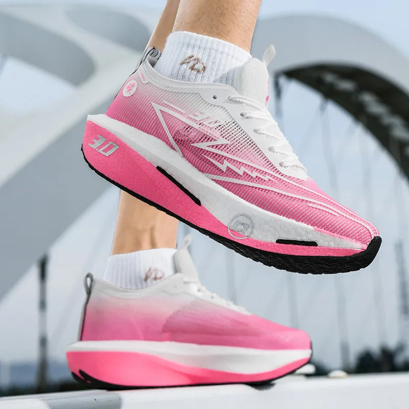 Men Sneakers Mesh Comfort Tennis Shoes 2025 Men's Running Carbon Board 3.0 Cushion Sports Training Jogging Speciality Jog Shoes