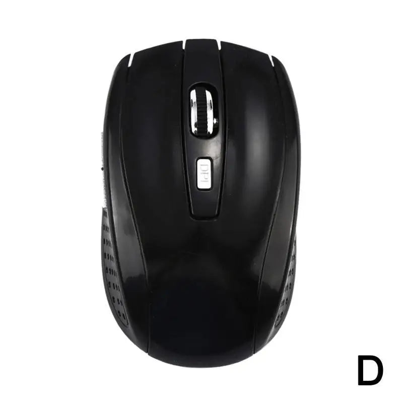 Rato Ótico Sem Fios 2.4GHz com Recetor USB para Gaming, 6 Botões, para Computador, PC e Portátil, Acessórios