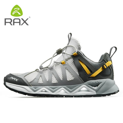RAX Novos Sapatos de Caminhada de Verão para Homem e Mulher, Respiráveis, para Caminhada em Riachos, Trekking, Aqua Shoes, Pesca Outdoor, Campismo e Sneaker para Homem