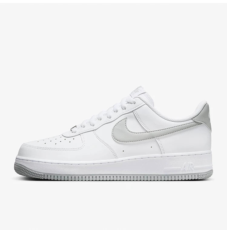 Nike Official Authentic Air Force 1 '07 Men's Breathable and Wear-Resistant Casual Shoes FJ4146-100