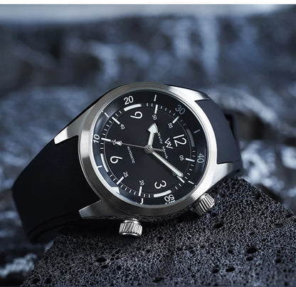 WM Watch Automatic Mechanical Watches Water Resistant Classic Casual Business Man Watch Welly Merck WM089M