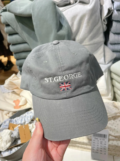Betűhímzéses Y2k baseball sapka nőknek, négy évszakra alkalmas, Harajuku-stílusú napellenzővel, női, sötétkék, amerikai vintage utcai divat, pamut sapkák