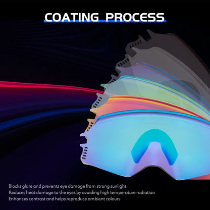 KAPVOE Outdoor Photochromic Cycling Sunglasses Men Road Driving Bike Glasses Sports Hiking Women Bicycle Cycling UV400 Goggles