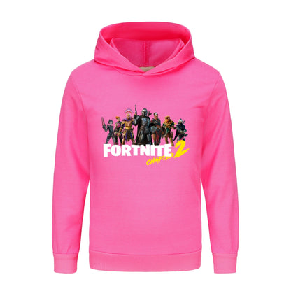 Fortnite Hoodie Kids Baby Cartoon Clothing Unisex Boys Long Sleeve Hooded Sweatshirts Youth Girls Casual Coats1007