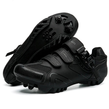 Spring 2025，MTB Cycling Shoes With Clamps For Men,Carbon Sports Shoes, Speed, Mountain Running，Mountain Bike Shoes