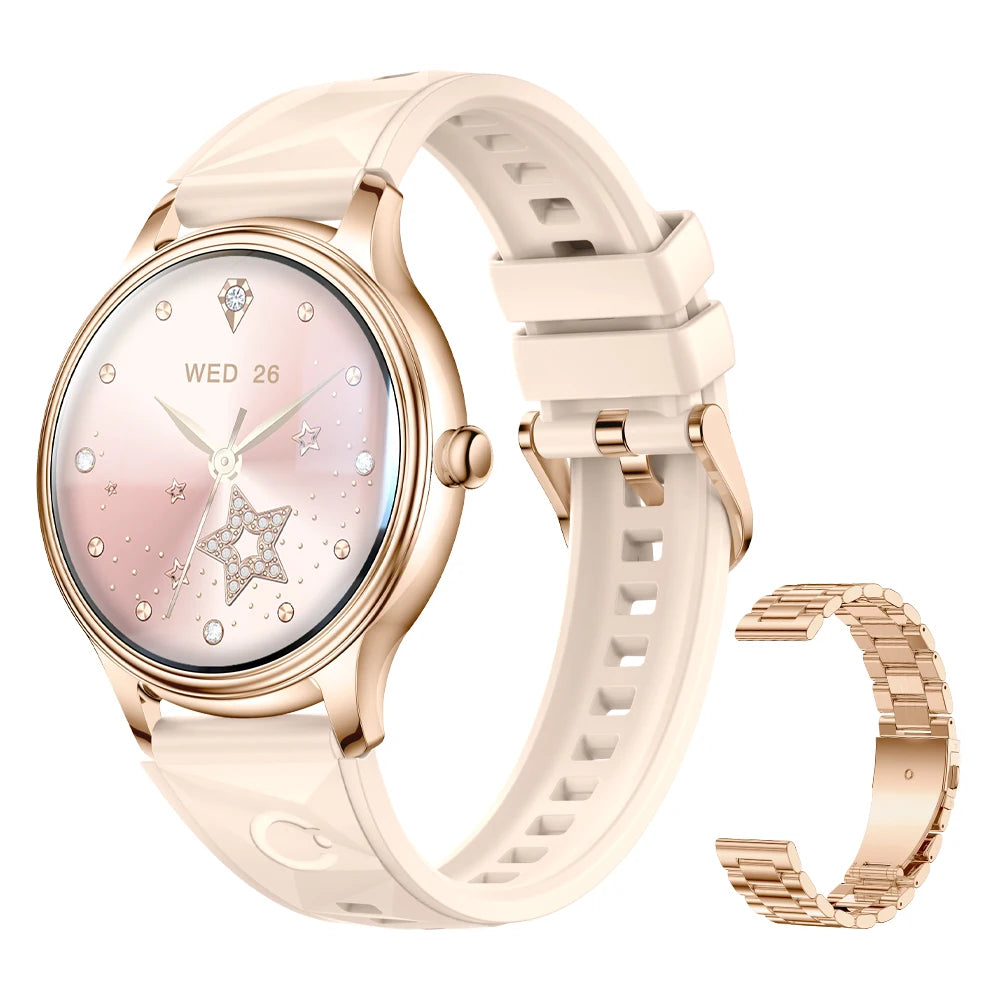 New COLMI L28 Air Ultra-thin Smartwatch 1.32 inch AMOLED Display, Women's Health Management, Exquisite Smart Watch For iOS Phone