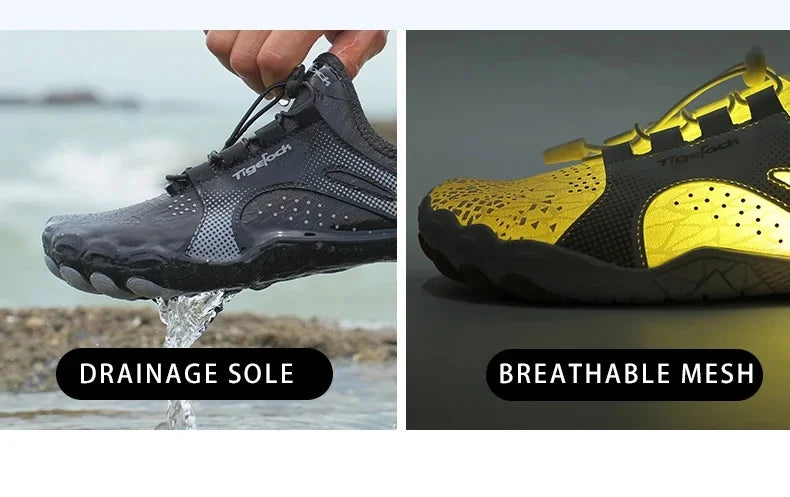 Aqua Shoes Water Shoes Upstream Wading Barefoot Beach Shoes Adults Gym Outdoor Training Footwear Unisex Quick-Drying Breathable