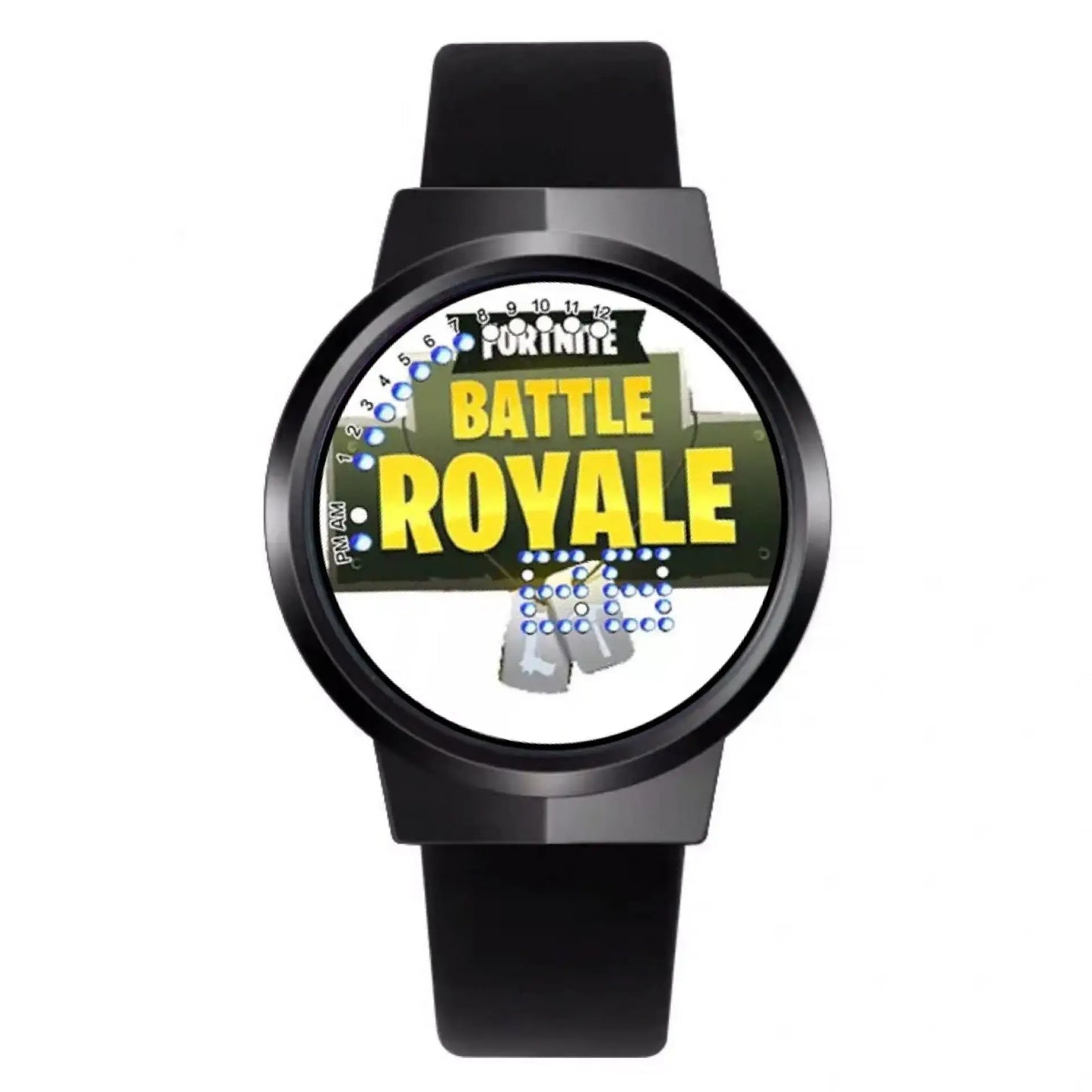 Orologio Fortnite Cute Fashion Cartoon personalizzato Kawaii Touch con luce notturna LED, orologio elettronico per studenti, regalo per amici