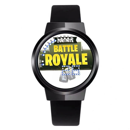 Orologio Fortnite Cute Fashion Cartoon personalizzato Kawaii Touch con luce notturna LED, orologio elettronico per studenti, regalo per amici
