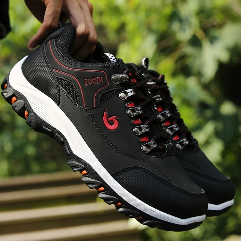 Men's casual sports shoes, outdoor hiking and mountaineering lightweight walking and running shoes, large size 36-49