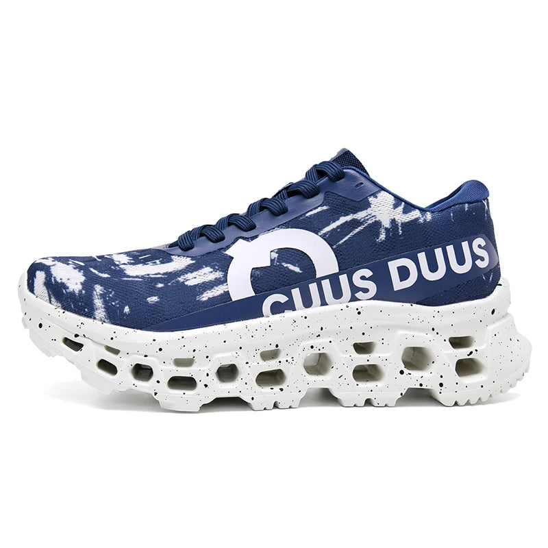 Męskie buty sportowe amortyzujące, do joggingu, antypoślizgowe, z oddychającą siateczką, z miękką podeszwą, do biegania, na świeżym powietrzu, do fitnessu, sznurowane buty sportowe