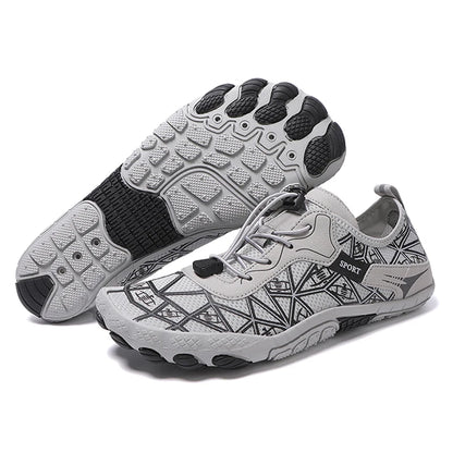Men Wading Shoes Barefoot Quick-Drying Beach Shoes Outdoor Non-Slip Upstream Swimming Diving Shoes Women Water Sports Shoes