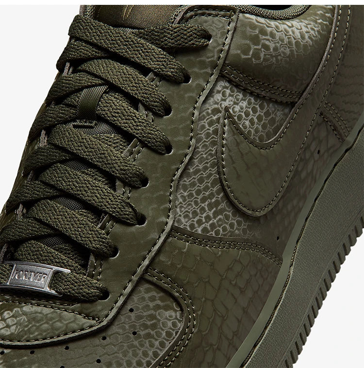 Nike Authentic jesenski stil muške niske tenisice otporne na habanje s uzorkom zmijske kože IB0018-301