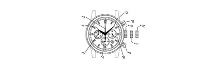 stainless steel Sapphire Crystal Men`s Watch Beat Quartz Chronograph 50M Waterproof Luxury Sport bussness Watches Men 316L Clock