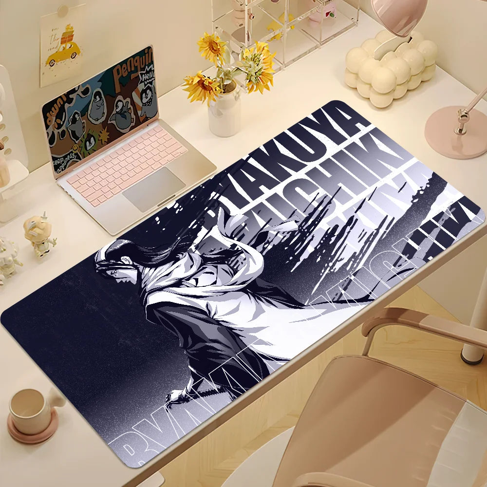 B-BLEACH Rebirth of Souls Mouse Pad Desk Mat Large Non-slip Anti-fray Keyboard Ergonomic Office Rubber PC Home Custom
