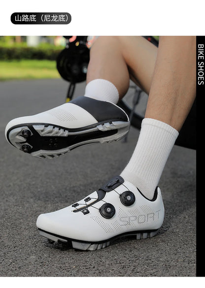 Cycling Sneakers Breathable MTB Shoes Men Women Trail Mountain Bicycle Riding Shoes Sport Road Bike Shoes Spd Pedal Cycle Shoes