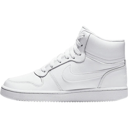 Nike Official Authentic Ebernon Mid Women's Mid-Top Simple Classic Skate Shoes AQ1778-100