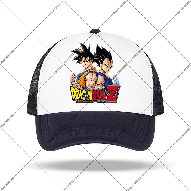 Dragon Ball-baseballkeps för kvinnor och män, solhattar, kepsar med tryck av seriefigurer och anime, bekväma unisex-bomullskepsar för vuxna, perfekta som sommargåvor och festpresenter