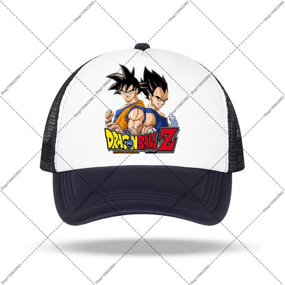 Dragon Ball-baseballkeps för kvinnor och män, solhattar, kepsar med tryck av seriefigurer och anime, bekväma unisex-bomullskepsar för vuxna, perfekta som sommargåvor och festpresenter
