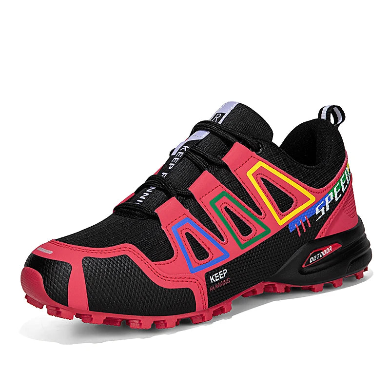 Men's Hiking Shoes Outdoor Sports Shoes Lace-up Hiking Shoes Women's Hiking Sports Shoes Non-slip Hunting Tactical Sports Shoes