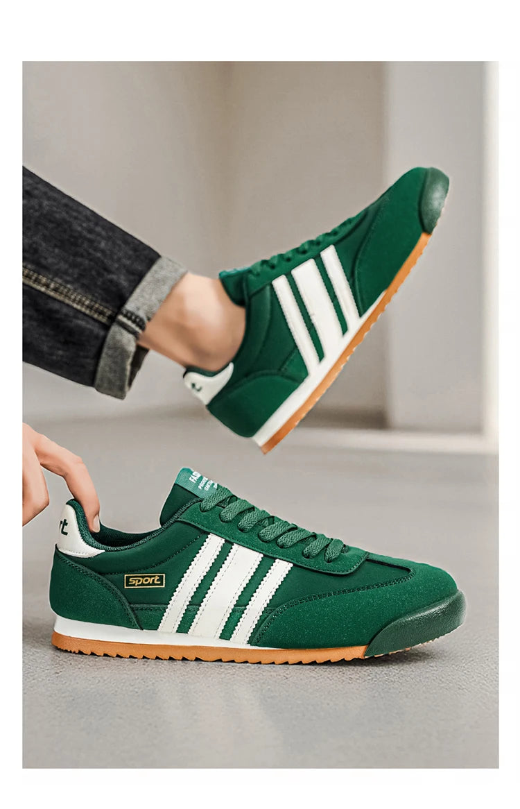 Men's Lightweight Forrest Gump Shoes, Soft Surface Non-Slip Sneakers, Retro Versatile Casual Shoes