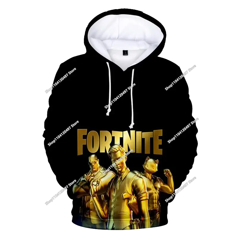 Hoodies für Jungen und Mädchen Fortnite Kinder-Pullover 3D-bedruckte Hoodies Battle Royale Herren-Hoodies Herbstmode Kinderbekleidung