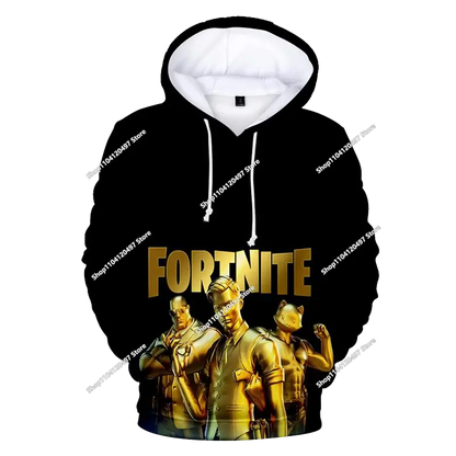 Hoodies für Jungen und Mädchen Fortnite Kinder-Pullover 3D-bedruckte Hoodies Battle Royale Herren-Hoodies Herbstmode Kinderbekleidung
