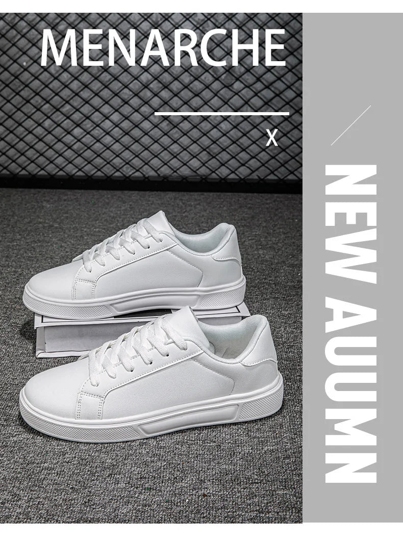 PU Leather Men Shoes Sneakers Trend Casual Shoes Leisure Male Sneakers Footwear Men Vulcanized Shoes Couple Shoes Women Shoes