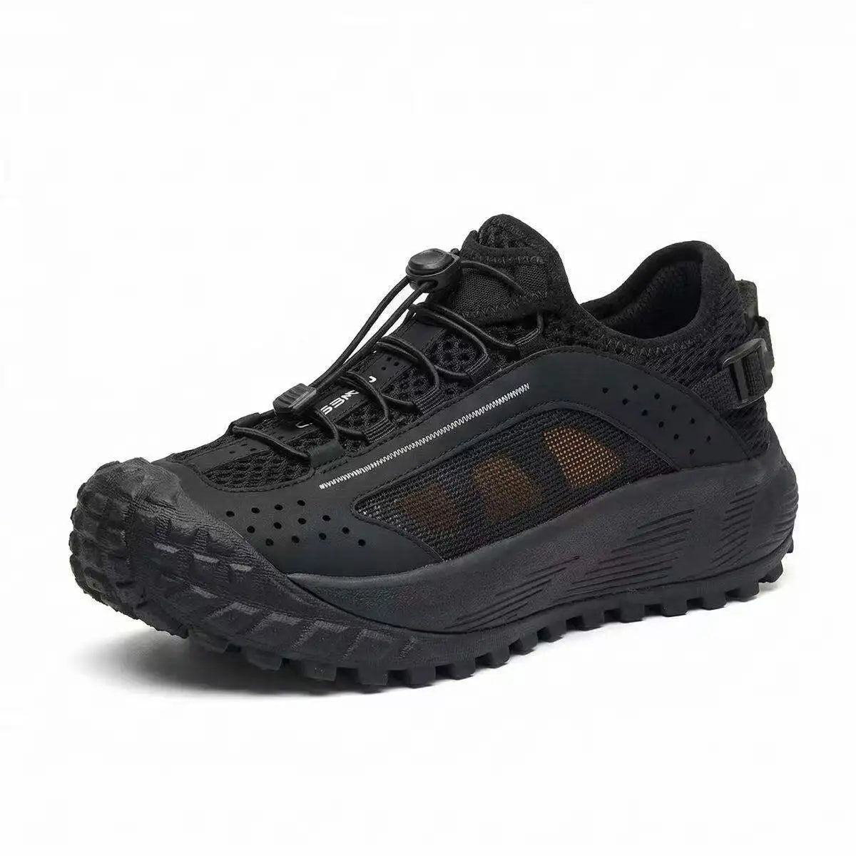 CAMSSOO hiking shoes men summer breathable non-slip running shoes travel outdoor sports cushioning casual boots off-road shoes