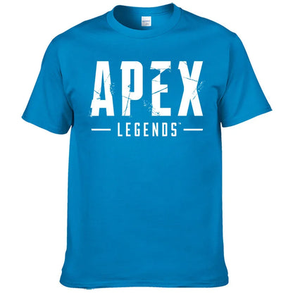 2026 Summer Streetwear T-shirt Men Fashion Casual Clothes Cotton Short Sleeve tshirt Printed Apex Legends T Shirt Harajuku Top