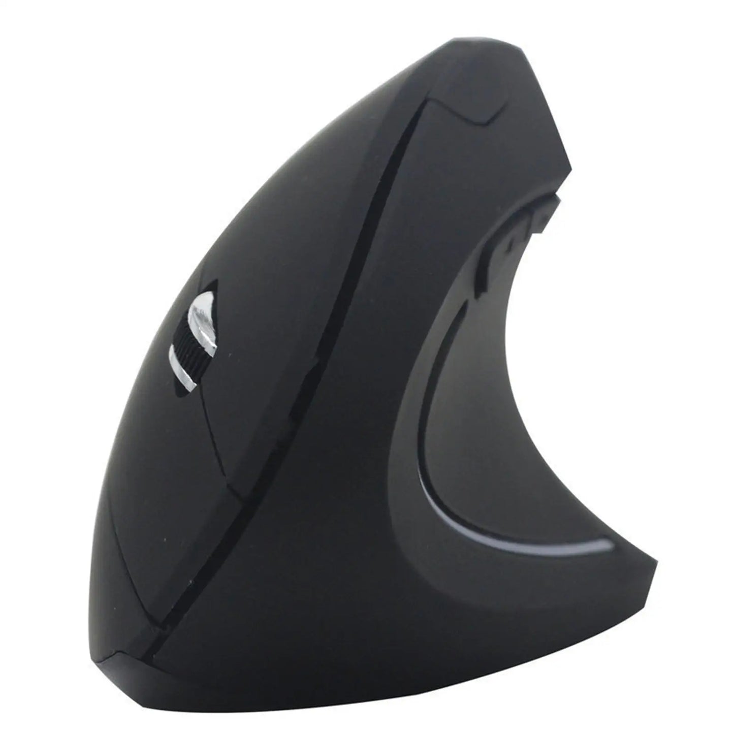 Rato gaming vertical sem fios 2.4G ergonómico 1600DPI para PC, portátil e escritório — mini rato gaming