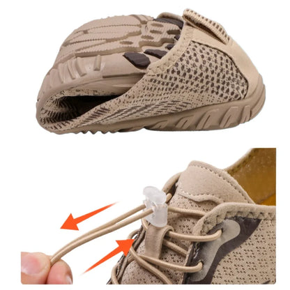 Quick Dry Aqua Shoes for Men Women Breathable Non-slip Water Sneakers Barefoot Soft Sole Wading Footwear for Swimming Beach