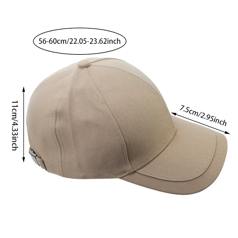 Casquette de soleil à séchage rapide pour femme, casquette de sport décontractée pour homme, casquette de baseball grande taille 60-65 cm, casquette à visière ajustable, casquette à visière