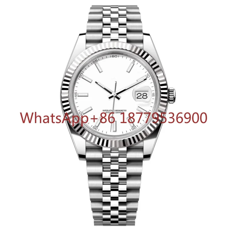 2026 Men's 904L Stainless Steel Automatic Mechanism Sapphire glass 41MM Watches Customized