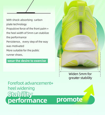 ONEMIX Carbon Plate Marathon Running Racing Shoes Professional Stable Support Shock-relief Ultra-light Rebound Sneakers