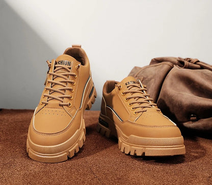 Men's Casual Sports Outdoor Hiking Trendy Fashion Comfortable Thick-Soled Street Board Shoes