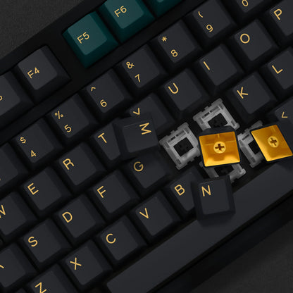 KBDiy GMK MarrsGreen Keycap teclas ISO de PBT double shot con perfil Cherry para kit DIY de teclado mecánico gamer Gaming Point KeyCap