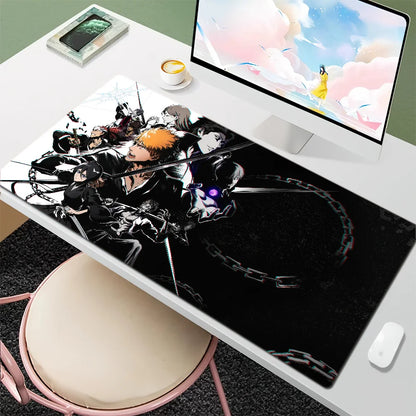 B-BLEACH Rebirth of Souls Mouse Pad Desk Mat Large Non-slip Anti-fray Keyboard Ergonomic Office Rubber PC Home Custom