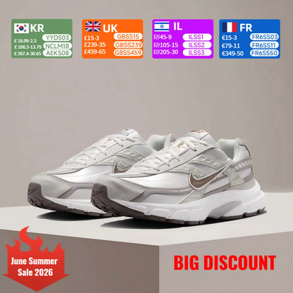 NIKE INITIATOR Scarpe da corsa traspiranti Scarpe da corsa retrò Design antiscivolo e resistente con ammortizzazione Nero IB4339-001