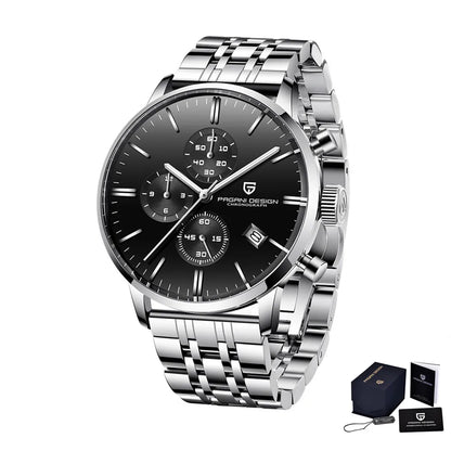 Pagani Design Men's Chronograph Watch  Japan VK67 Movt Waterproof Multifunctional Business Sports Quartz Watch Relogio Masculino