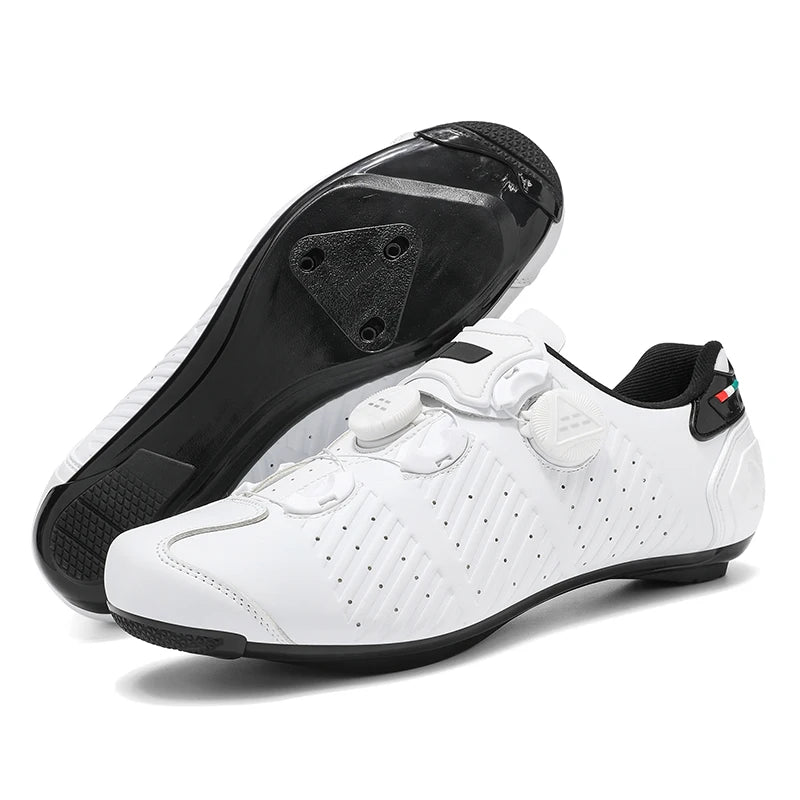 Highway bike cycling shoes, breathable and wear-resistant mountain bike cycling shoes, professional bike lock shoes Men or Women