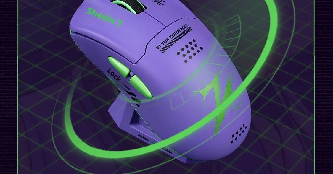 VALKYRIE M1 Wireless Mouse with 4K Wireless Receiver Charger PAW3395 Sensor 26000dpi RGB Wireless Bluetooth Three Mode Mouse