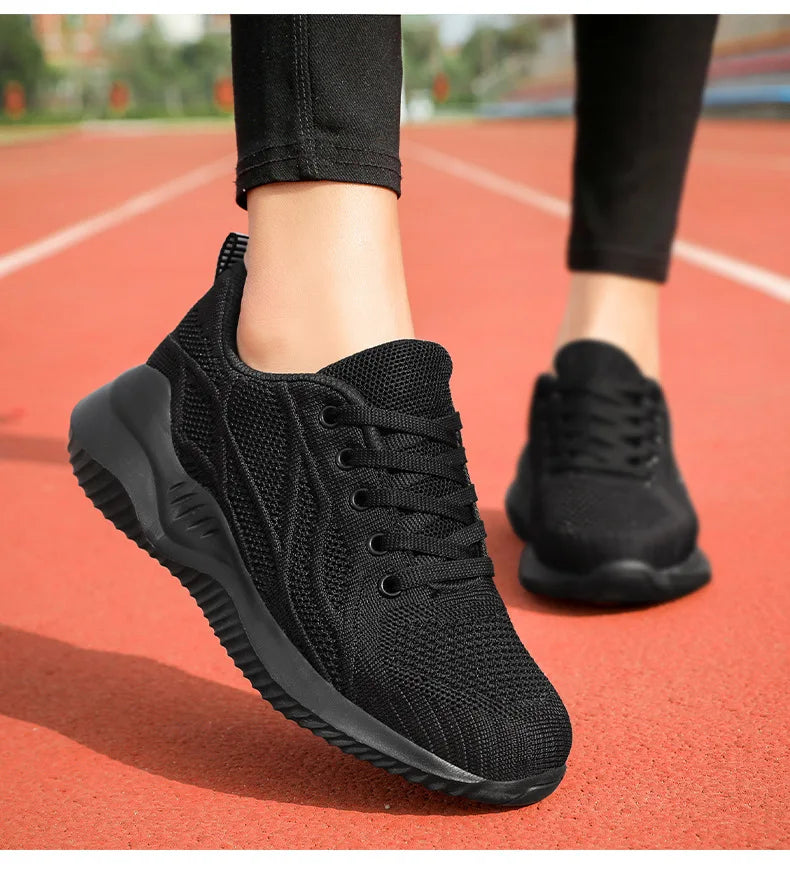 Women's Running Shoes Breathable Casual Lightweight Gym Outdoor Sport Comfortable Sneakers