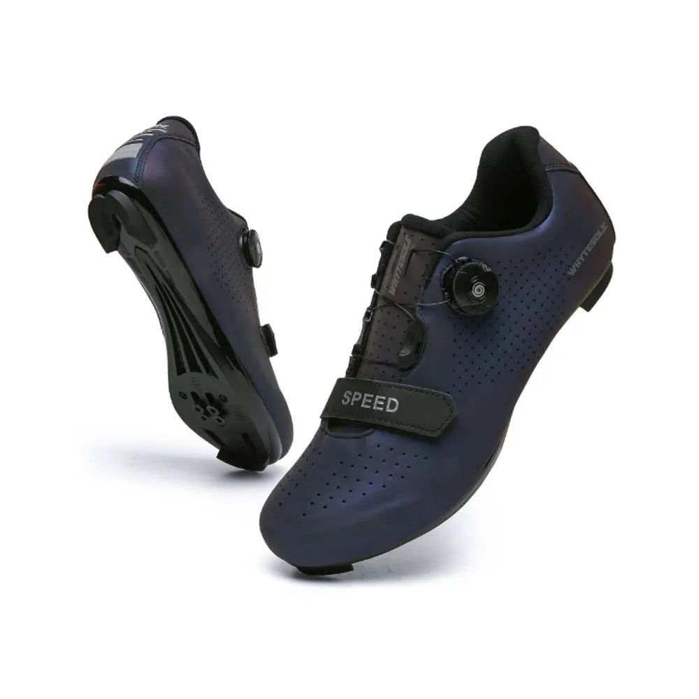 Whytesole men cycling sneaker MTB flat shoes cleat self-locking mountain bike shoes women road bicycle cycling shoe dirt