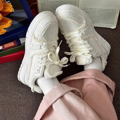 New Unisex Board Shoes Fashion Anti Slip Breathable Thick Soled Vulcanized Shoes Hot Selling Men's Women's Luxury Casual Shoes